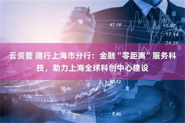云资管 建行上海市分行：金融“零距离”服务科技，助力上海全球科创中心建设
