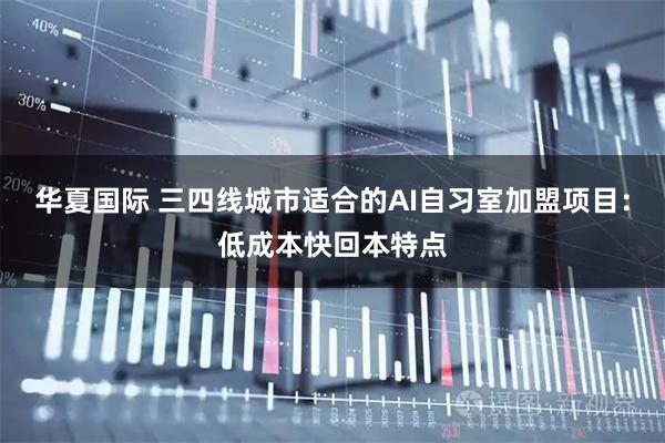 华夏国际 三四线城市适合的AI自习室加盟项目:低成本快回本特点