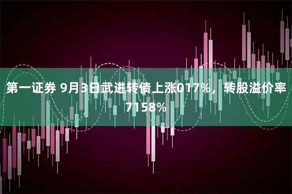 第一证券 9月3日武进转债上涨017%，转股溢价率7158%
